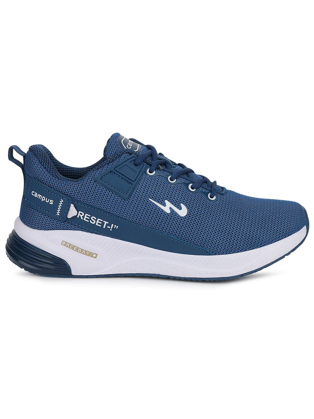 Buy Running Shoes For Men Refresh Prom Blu Wht Campus Shoes