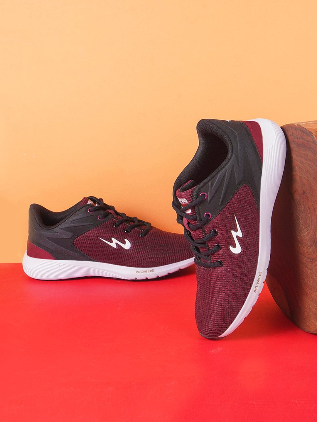 ROYCE-2 Red Men's Running Shoes - Main Image