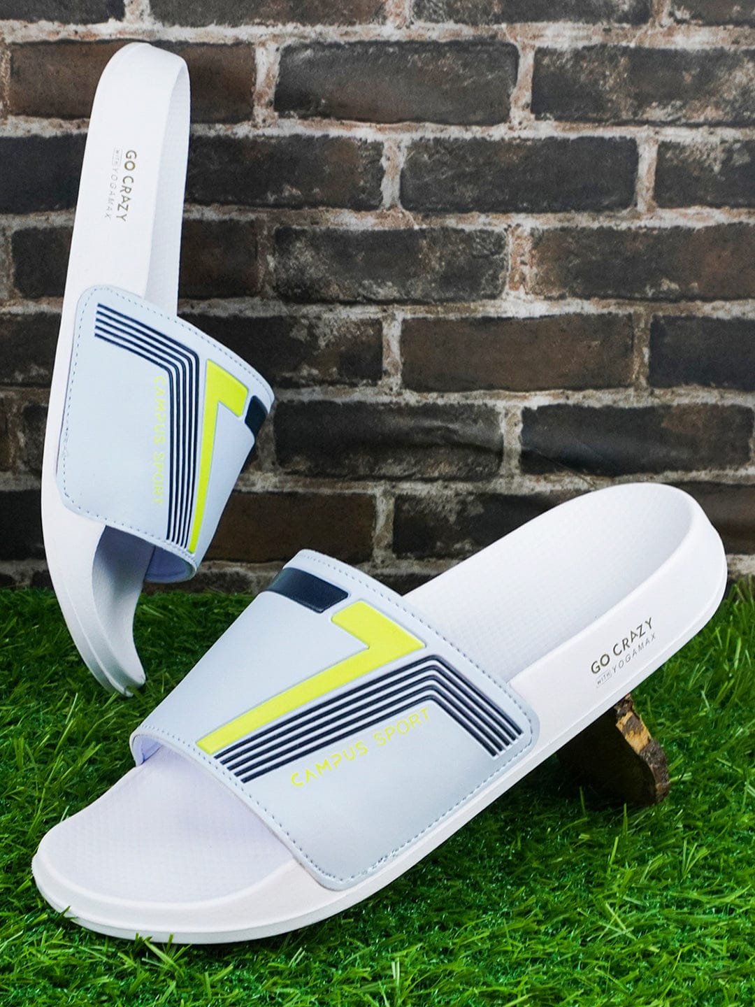 SL-432 Blue Men's Slides