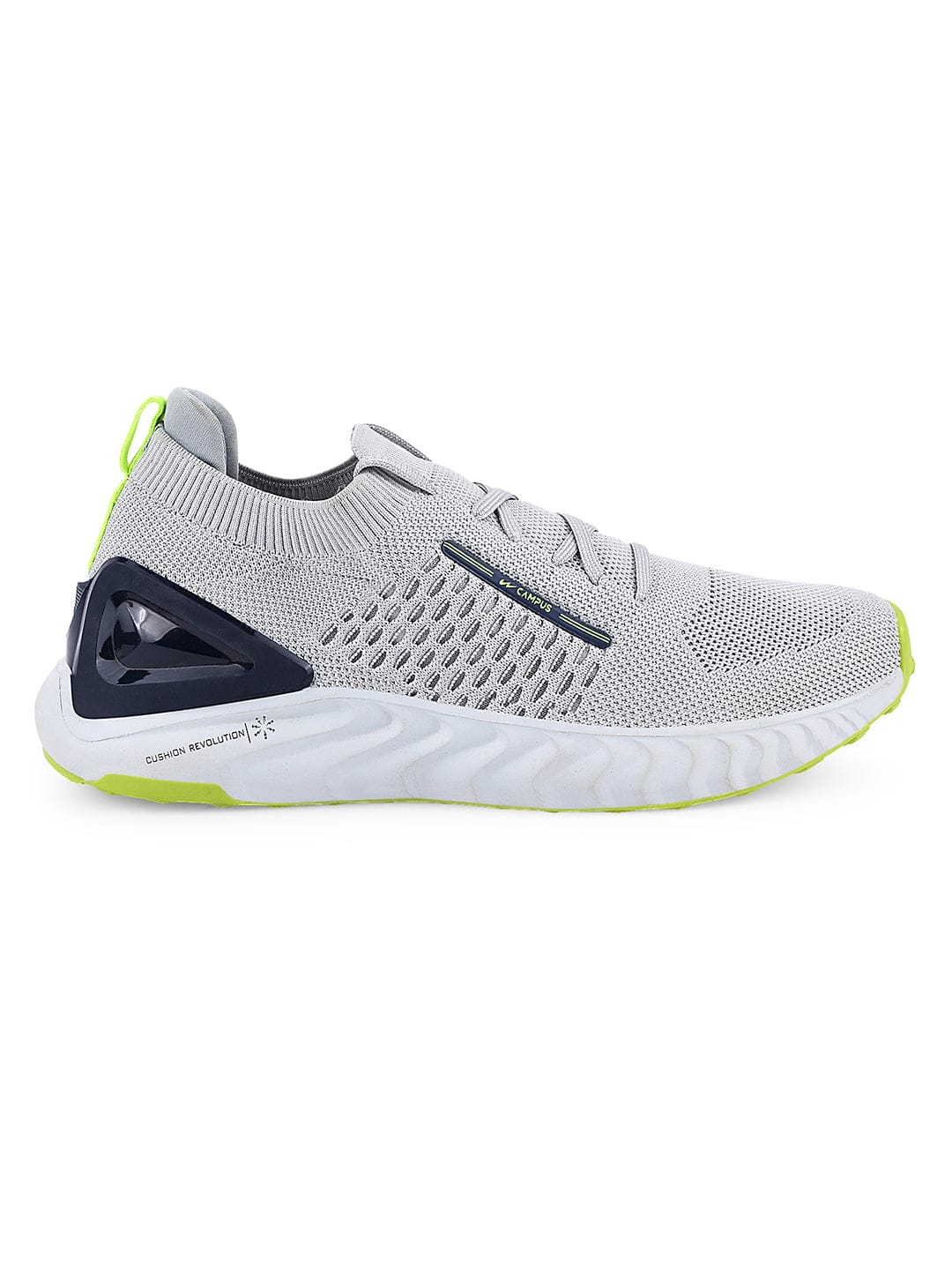 Campus Shoes For Men Sports Shoes Grey Colour STREET-RUN Grey