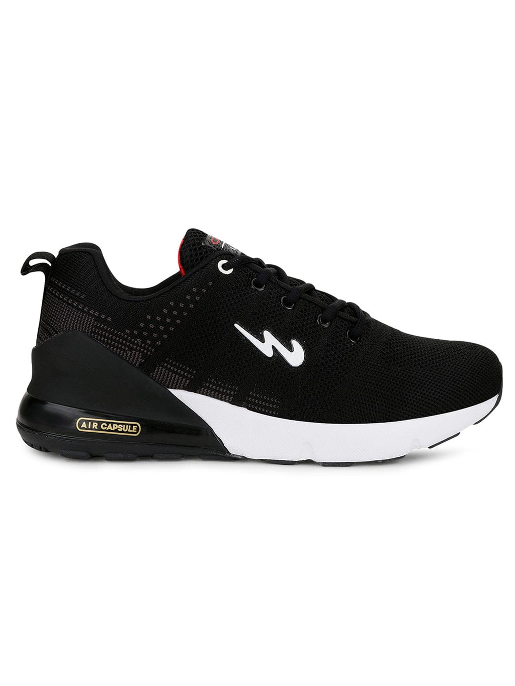SYRUS Black Men's Running Shoes