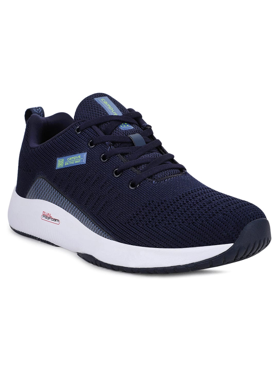 Buy TOLL Navy Men's Running Shoes online | Campus Shoes