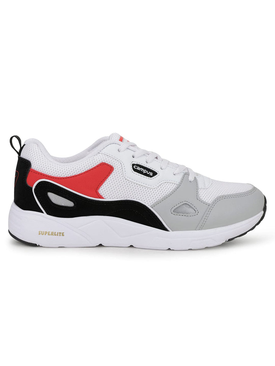 Buy WISDOM White Men's Running Shoes online | Campus Shoes