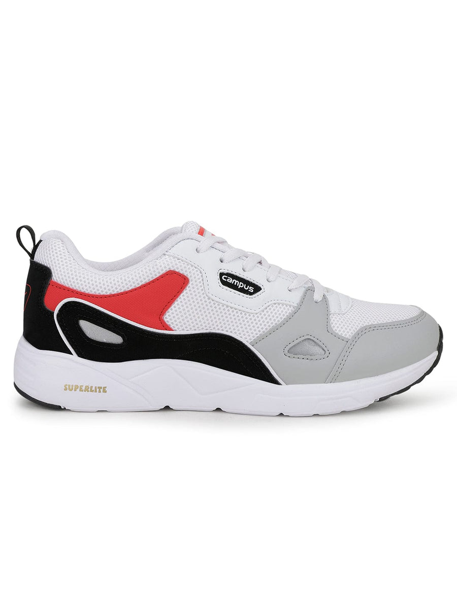 Buy Running Shoes For Men Wisdom5G681WhtBlkRed1499 Campus Shoes
