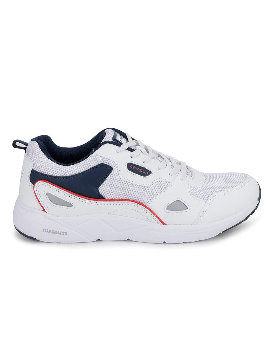 Buy Running Shoes For Men Wisdom5G681WhtNavyRed1499 Campus Shoes