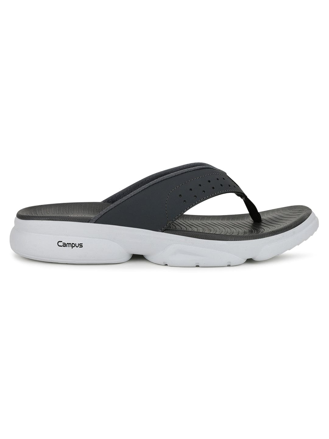 Buy GC-SL-05 Grey Men's Flip Flop online | Campus Shoes
